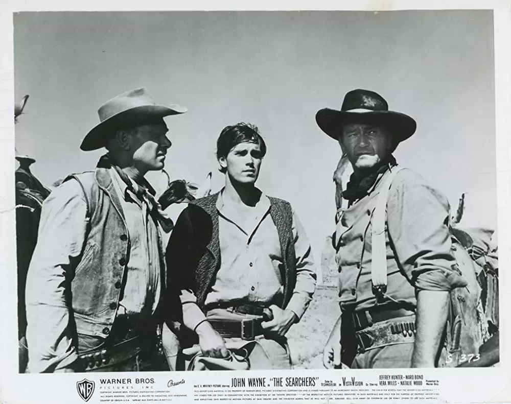 「捜索者」ジョン・ウェイン & ハリー・ケリー・Jr. & ジェフリー・ハンターの画像