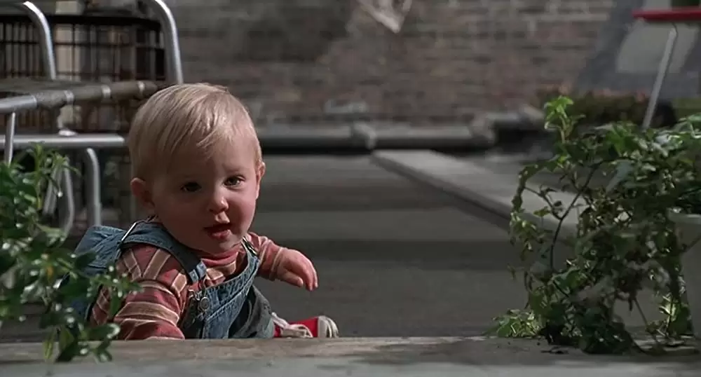 赤ちゃんのおでかけの画像