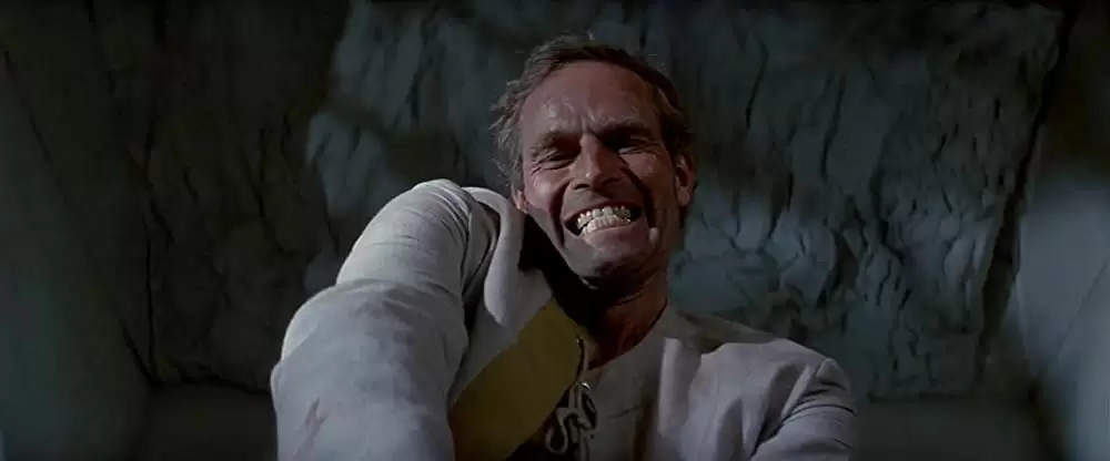 「続・猿の惑星」チャールトン・ヘストンの画像