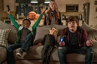 「グースバンプス 呪われたハロウィーン」Mick Wingert & 卡萊爾・哈里斯 & ジェレミー・レイ・テイラー & マディソン・アイズマンの画像