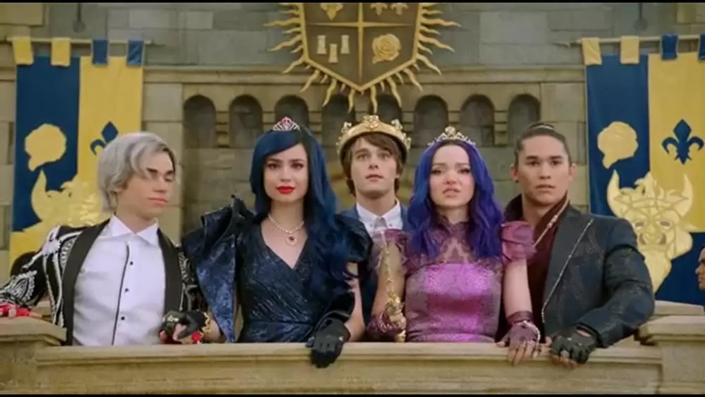 「ディセンダント３」ブーブー・スチュワート & キャメロン・ボイス & ダブ・キャメロン & ミッチェル・ホープ & ソフィア・カーソンの画像