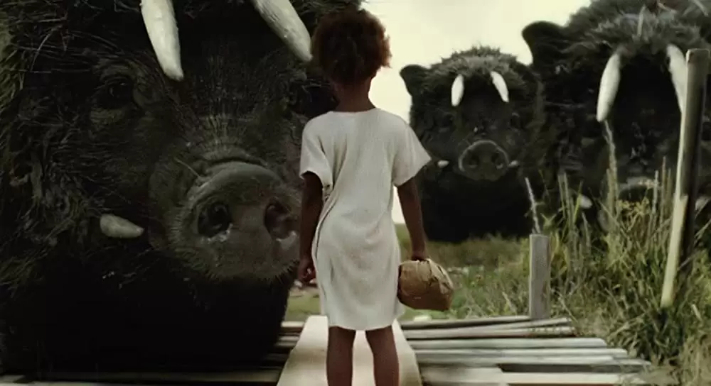 「ハッシュパピー バスタブ島の少女」クワベンジャネ・ウォレスの画像