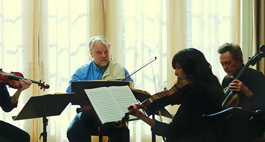 「25年目の弦楽四重奏」フィリップ・シーモア・ホフマン & クリストファー・ウォーケン & キャサリン・キーナーの画像