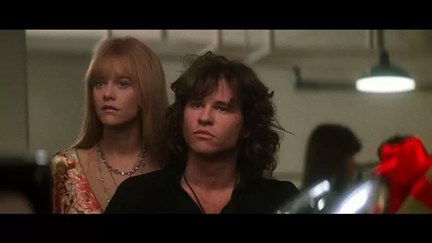 「ドアーズ」バル・キルマー & メグ・ライアンの画像