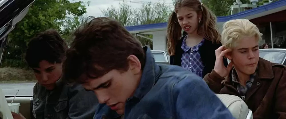 「アウトサイダー」マット・ディロン & ソフィア・コッポラ & C・トーマス・ハウエル & ラルフ・マッチオの画像