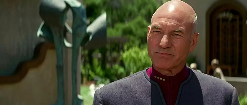 「スター・トレック／叛乱」パトリック・スチュワートの画像