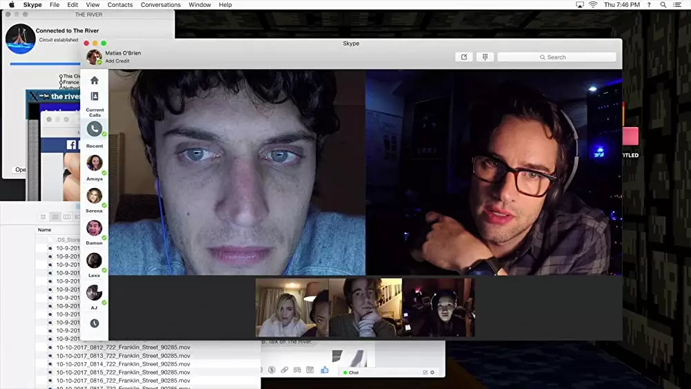 「アンフレンデッド：ダークウェブ」アンドリュー・リース & ベッティ・ガブリエル & Connor Del Rio & レベッカ・リッテンハウス & コリン・ウッデル & Savira Windyaniの画像