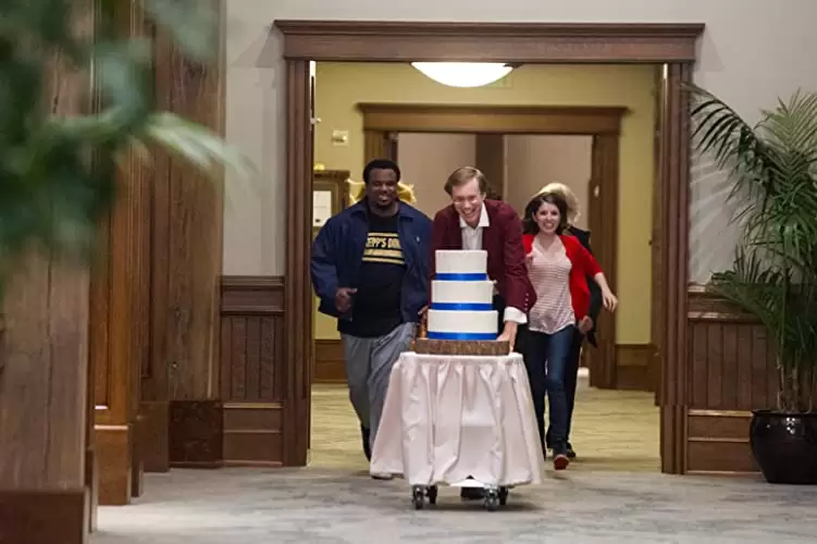 「ウェディング・テーブル」アナ・ケンドリック & スティーブン・マーチャント & クレイグ・ロビンソンの画像