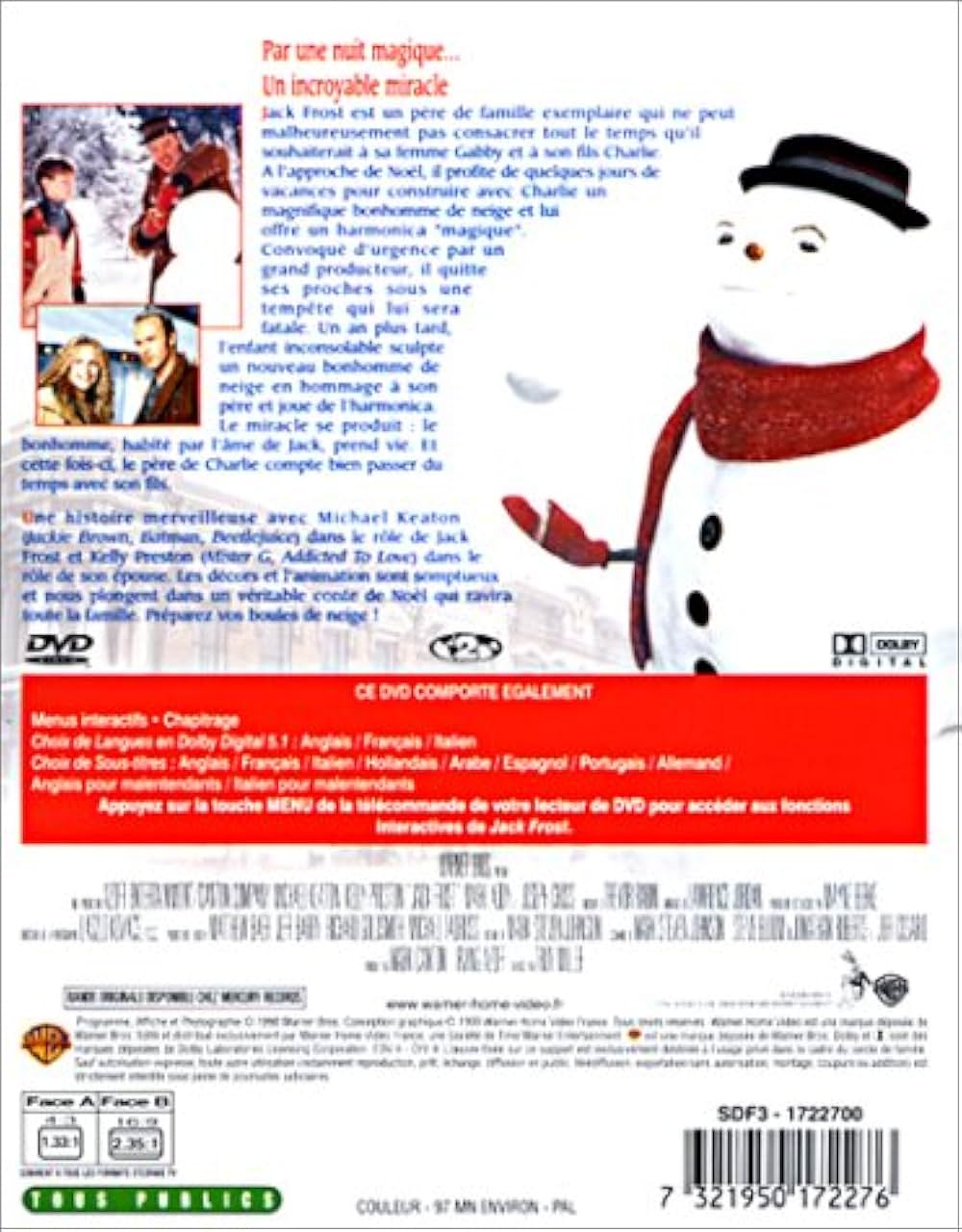 ジャック・フロスト／パパは雪だるまの画像