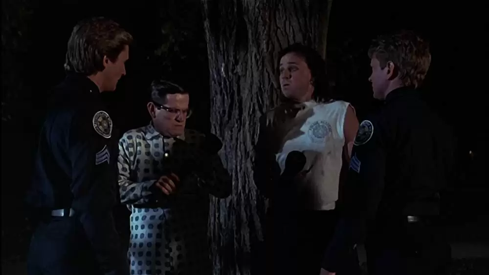 「ポリスアカデミー3／全員再訓練！」ボブキャット・ゴールドスウェイト & Tim Kazurinsky & ブルース・マーラー & スコット・トムソン & Brant von Hoffmanの画像