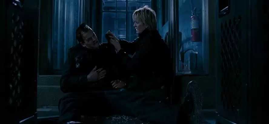 「マインドハンター」ジョニー・リー・ミラー & キャスリン・モリスの画像