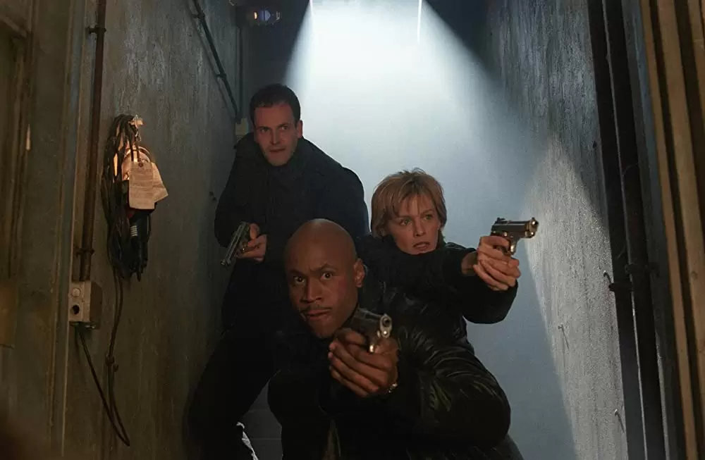 「マインドハンター」ジョニー・リー・ミラー & LL・クール・J & キャスリン・モリスの画像