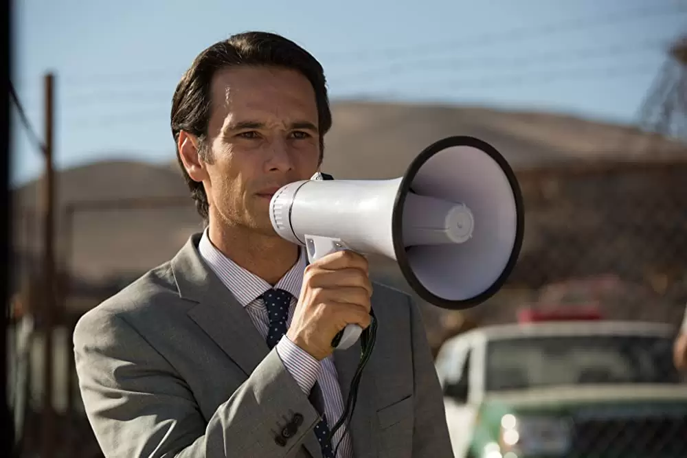 「チリ33人 希望の軌跡」ロドリゴ・サントロの画像