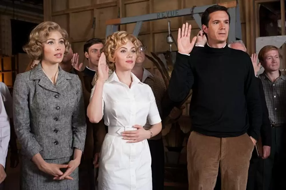 「ヒッチコック」ジェシカ・ビール & ジェームズ・ダーシー & スカーレット・ヨハンソンの画像