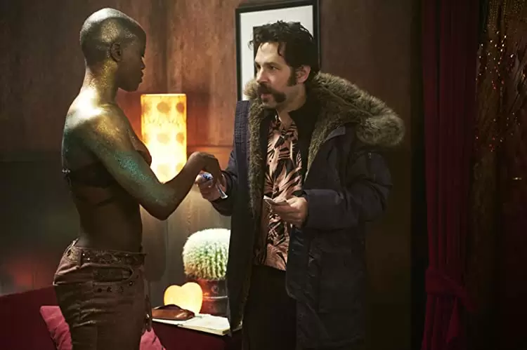 「MUTE ミュート」フローレンス・カスンバ & ポール・ラッドの画像