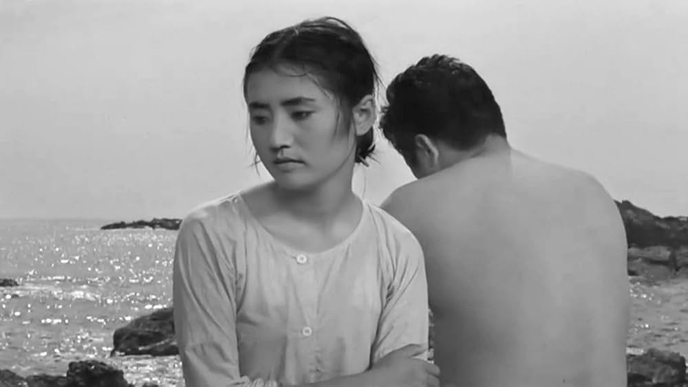 浜辺の村の写真