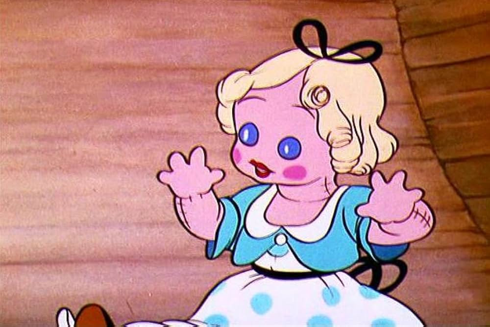 捨てられた人形の画像