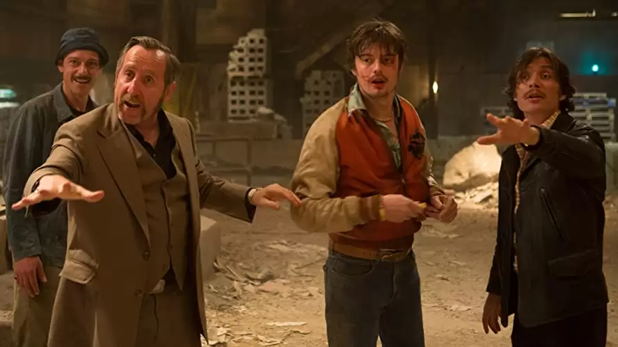 「フリー・ファイヤー」エンゾ・シレンティ & キリアン・マーフィ & サム・ライリー & マイケル・スマイリーの画像