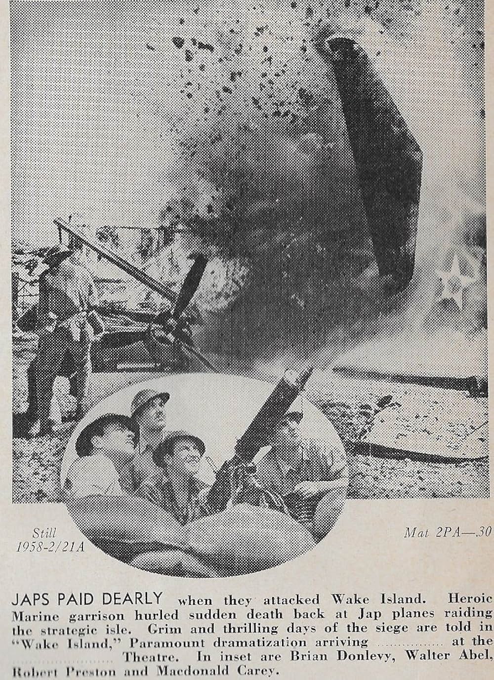 ウェーク島攻防戦の画像