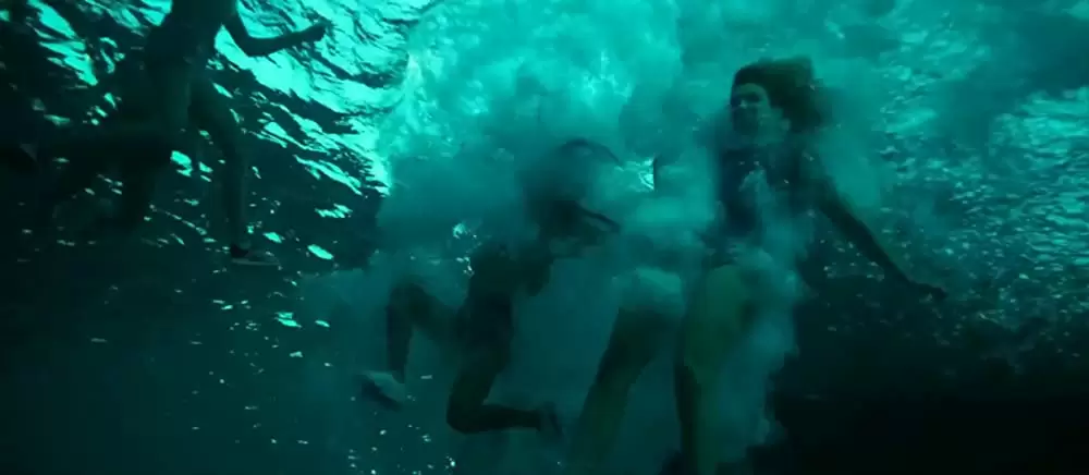 「海底47m 古代マヤの死の迷宮」コリーヌ・フォックス & ソフィー・ネリッセの画像