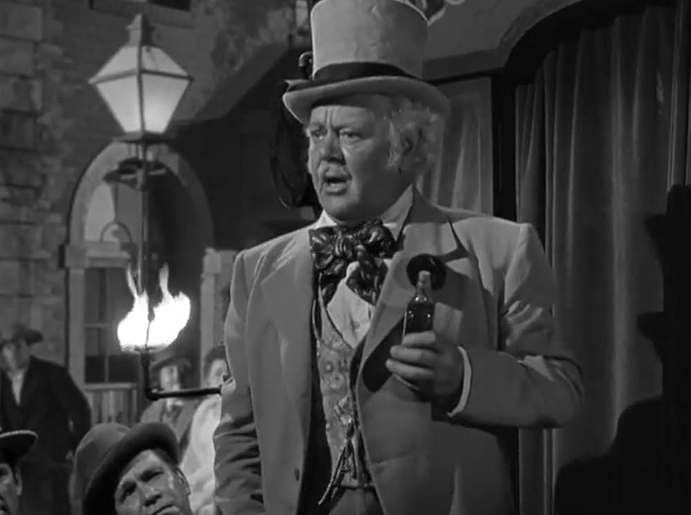 おじさんと孤児の画像