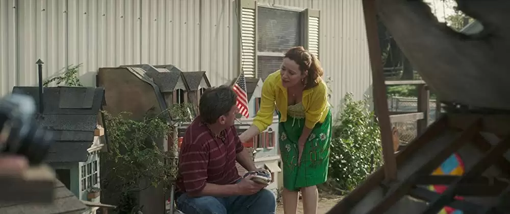 「マーウェン」レスリー・マン & スティーブ・カレルの画像