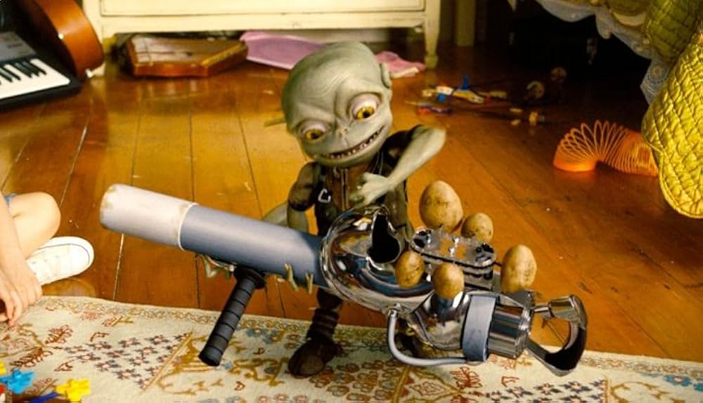 屋根裏のエイリアンの画像