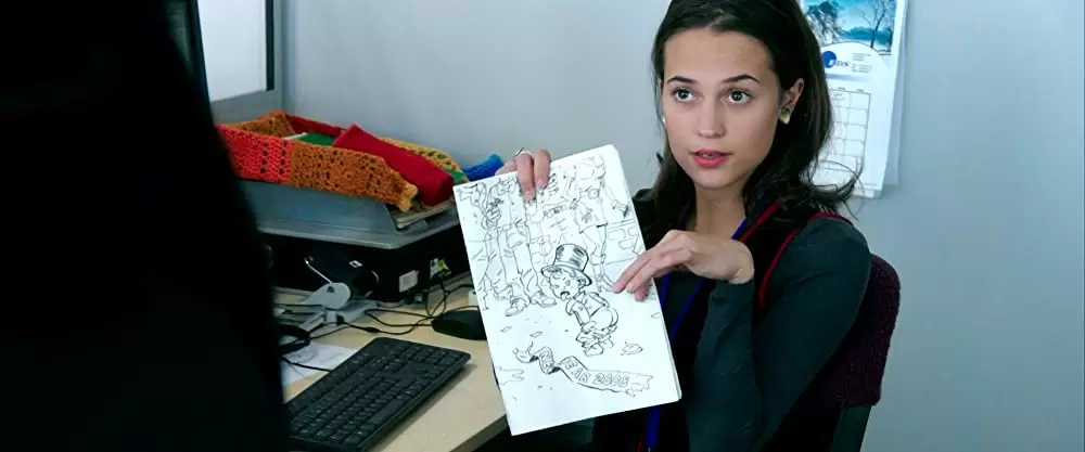 「フィフス・エステート 世界から狙われた男」アリシア・ビカンダーの画像