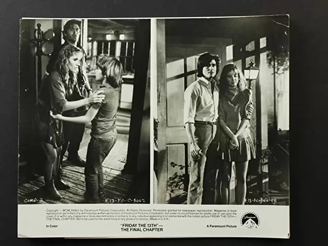 「13日の金曜日・完結編」コリー・フェルドマン & Erich Anderson & Peter Barton & キンバリー・ベック & バーバラ・ハワードの画像