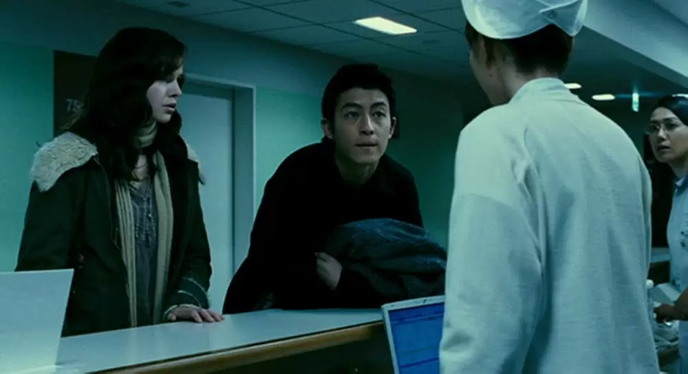 「呪怨 パンデミック」エディソン・チャン & 長宗我部陽子 & アンバー・タンブリンの画像