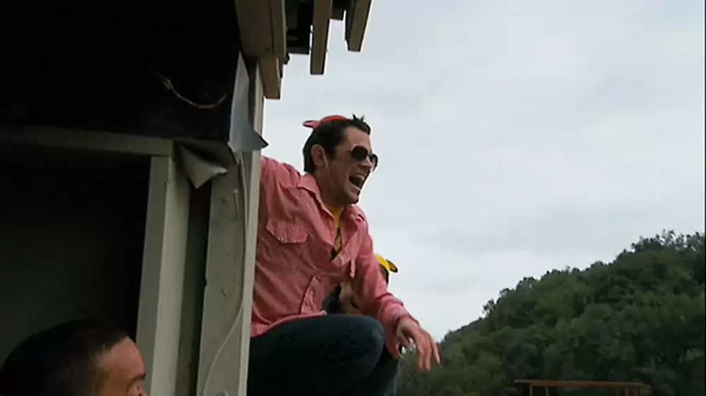 「jackass number two」Jason 'Wee Man' Acuña & ジョニー・ノックスビル & クリス・ポンティアスの画像