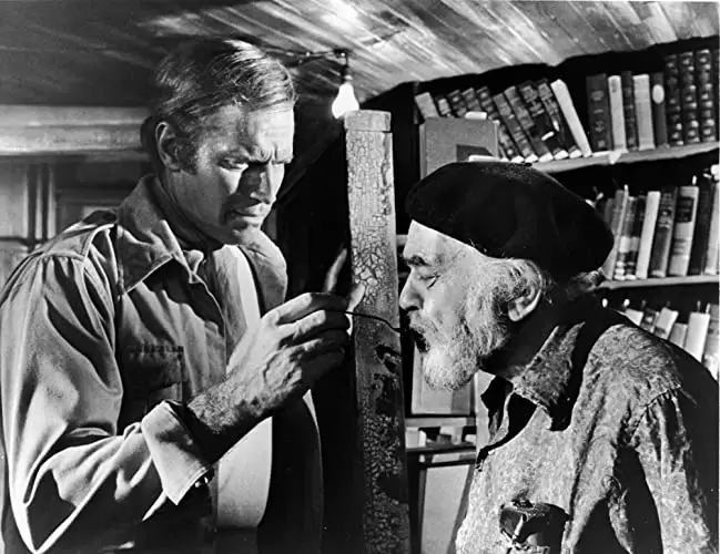 「ソイレント・グリーン」チャールトン・ヘストン & エドワード・G・ロビンソンの画像