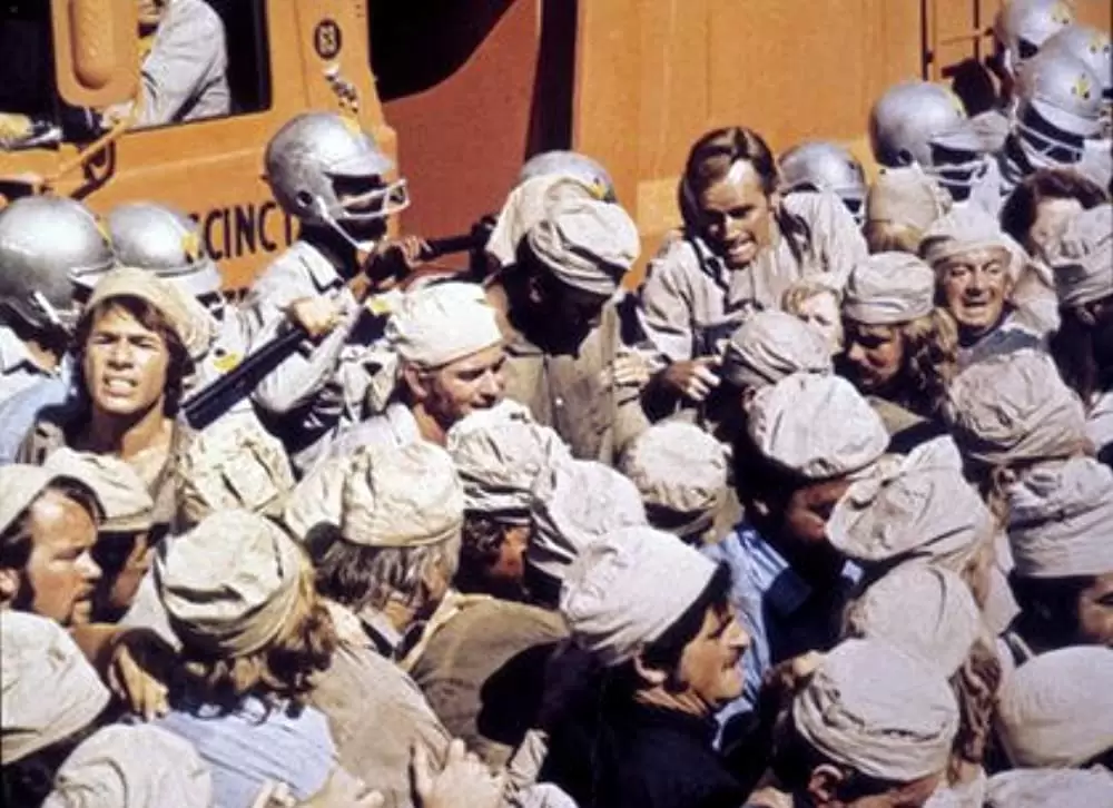 「ソイレント・グリーン」チャールトン・ヘストン & スティーブン・ヤングの画像