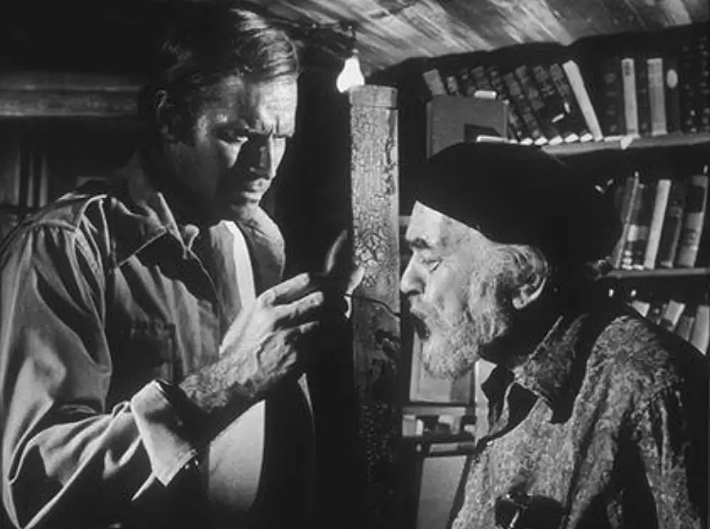 「ソイレント・グリーン」チャールトン・ヘストン & エドワード・G・ロビンソンの画像