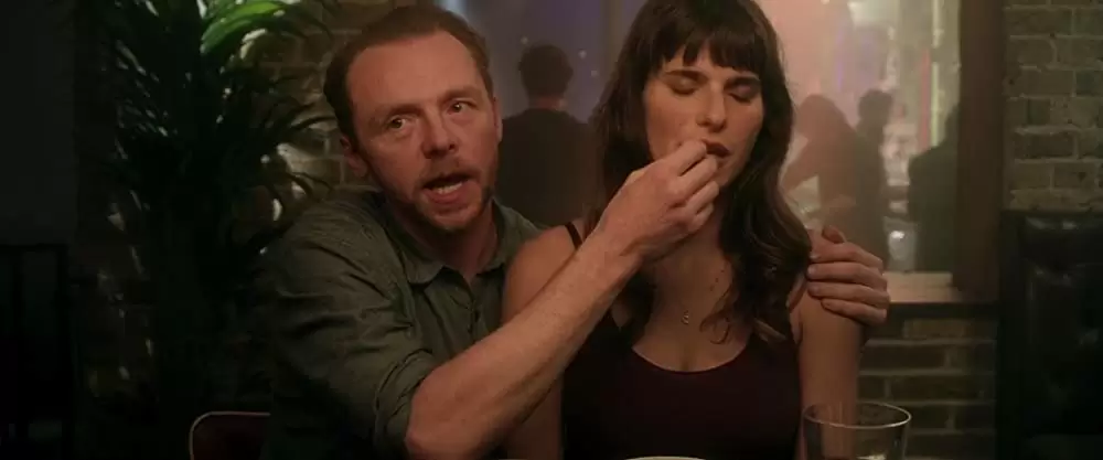 「マン・アップ！ 60億分の1のサイテーな恋のはじまり」サイモン・ペッグ & レイク・ベルの画像