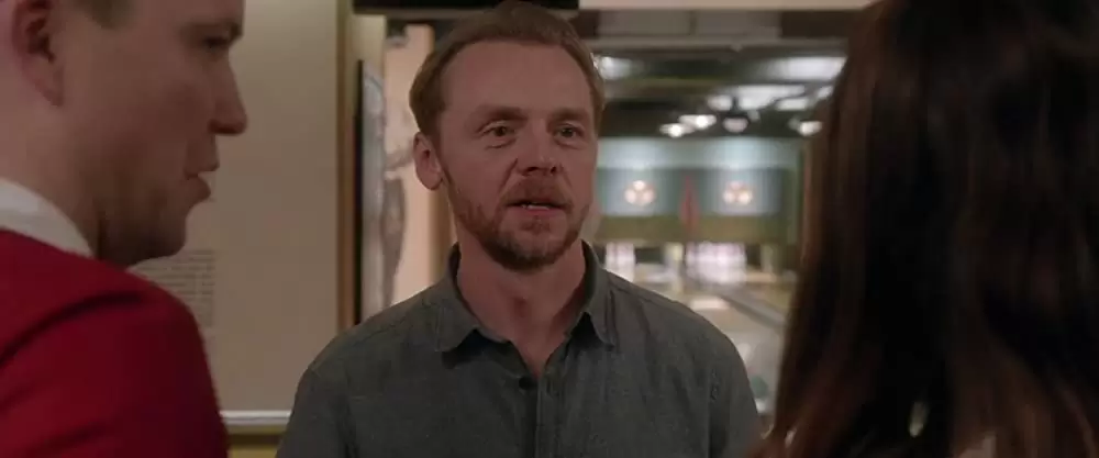 「マン・アップ！ 60億分の1のサイテーな恋のはじまり」サイモン・ペッグの画像