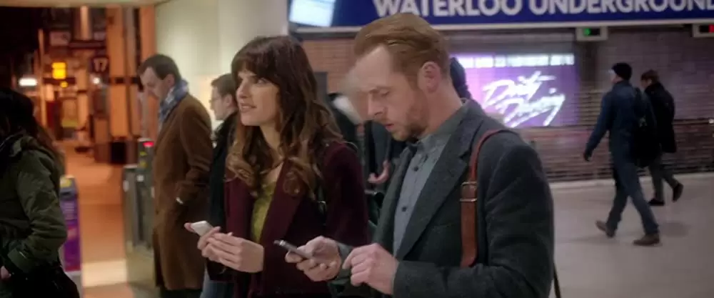 「マン・アップ！ 60億分の1のサイテーな恋のはじまり」サイモン・ペッグ & レイク・ベルの画像