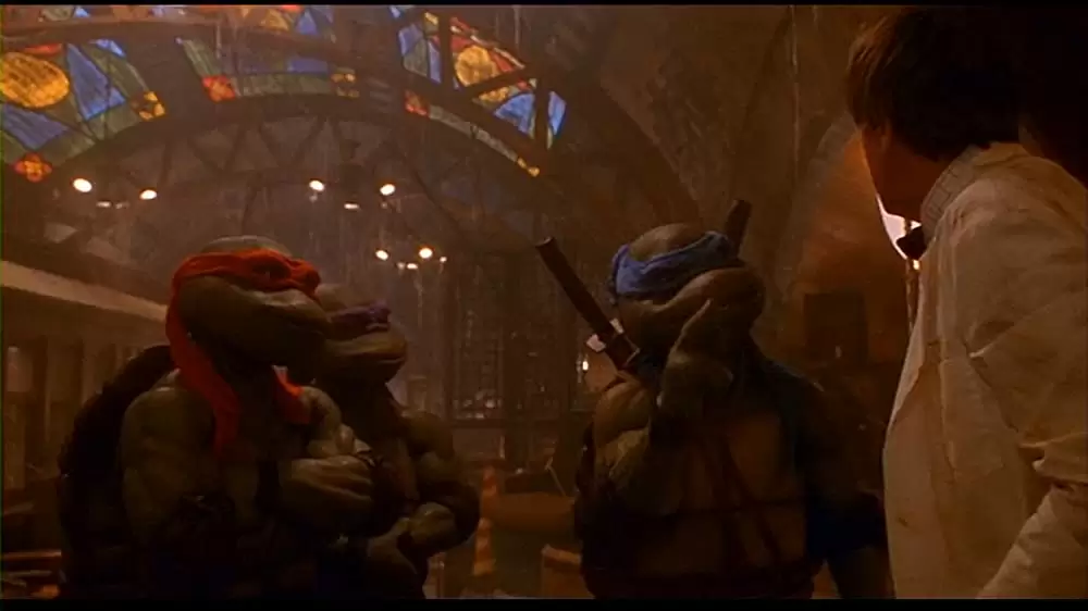 「ミュータント・ニンジャ・タートルズ2」デビッド・ワーナー & Adam Carl & Mark Caso & Michelan Sisti & Leif Tilden & Brian Tochiの画像