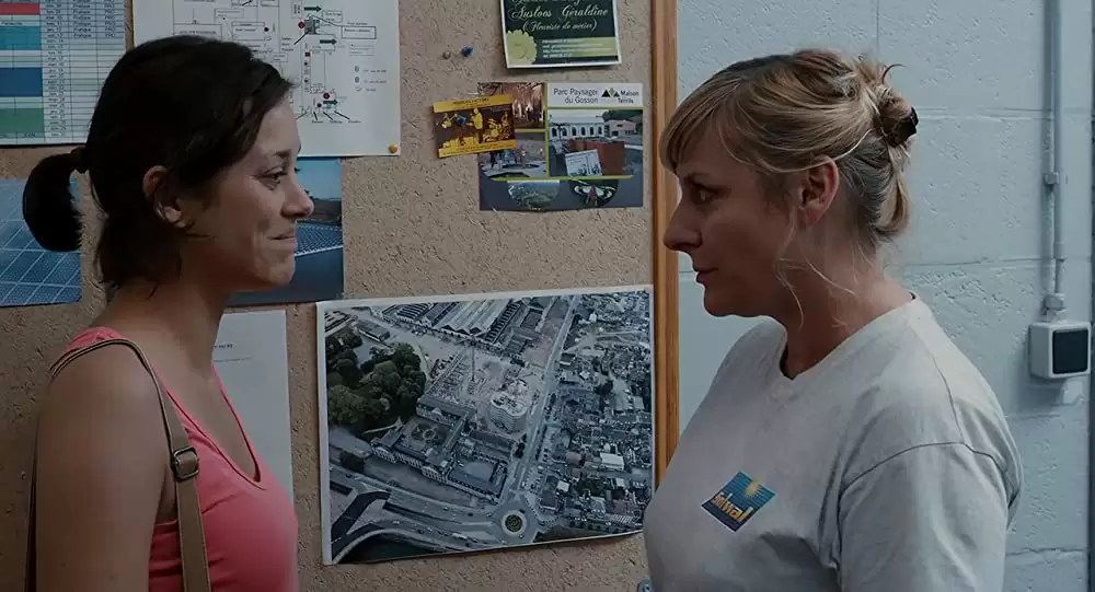 「サンドラの週末」マリオン・コティヤール & カトリーヌ・サレの画像