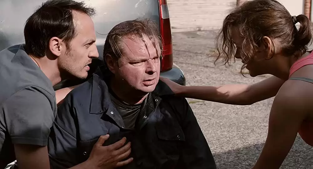 「サンドラの週末」マリオン・コティヤール & ファブリツィオ・ロンジョーネ & Philippe Jeusetteの画像