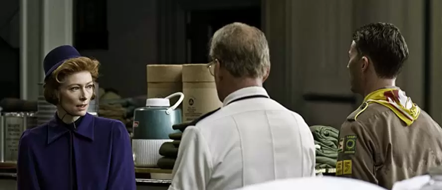 「ムーンライズ・キングダム」ブルース・ウィリス & エドワード・ノートン & ティルダ・スウィントンの画像