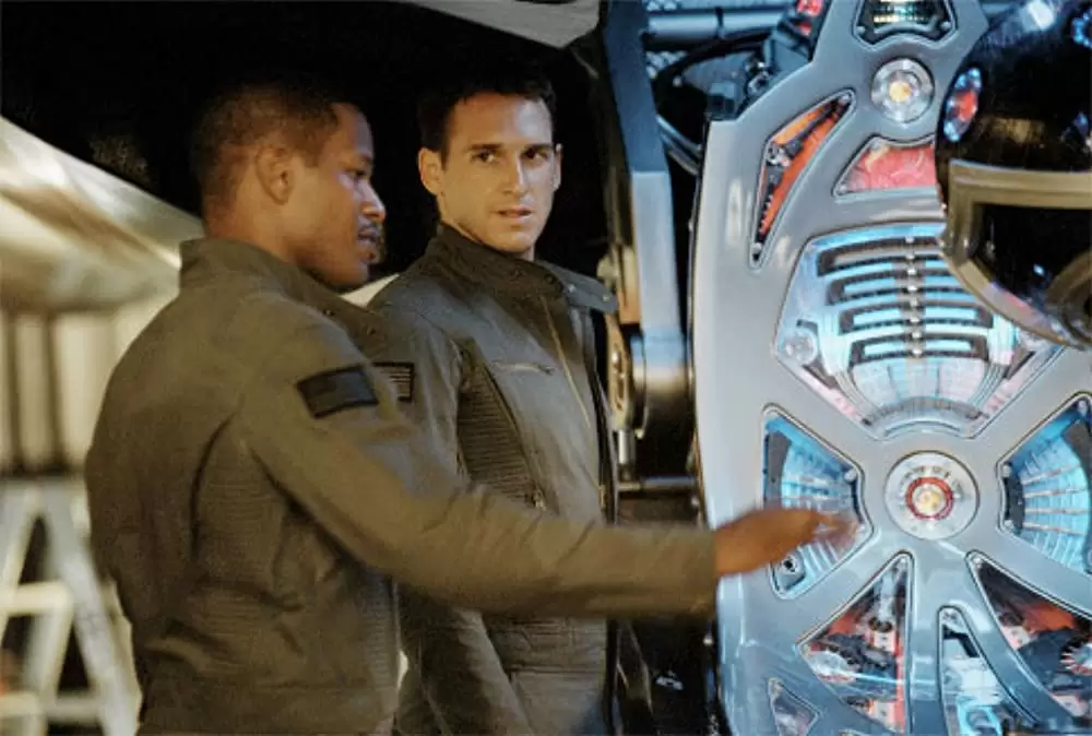 「ステルス」ジェイミー・フォックス & ジョシュ・ルーカスの画像