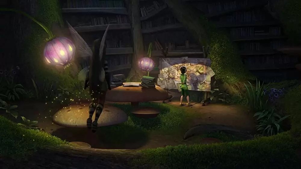 ティンカー・ベルと流れ星の伝説の画像