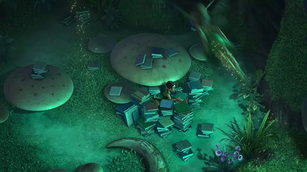 ティンカー・ベルと流れ星の伝説の画像