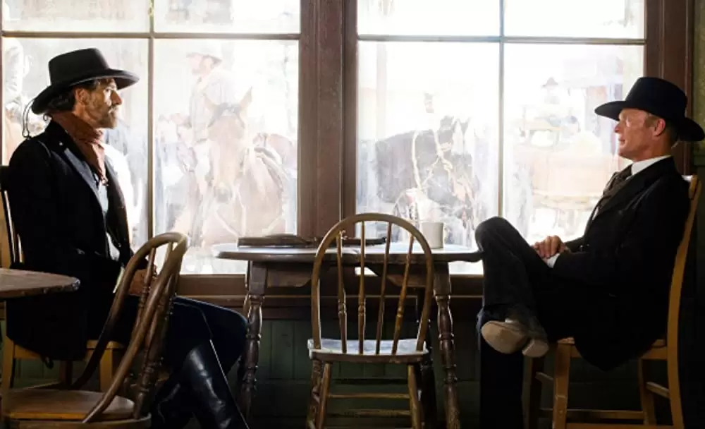 「アパルーサの決闘」エド・ハリス & ジェレミー・アイアンズの画像