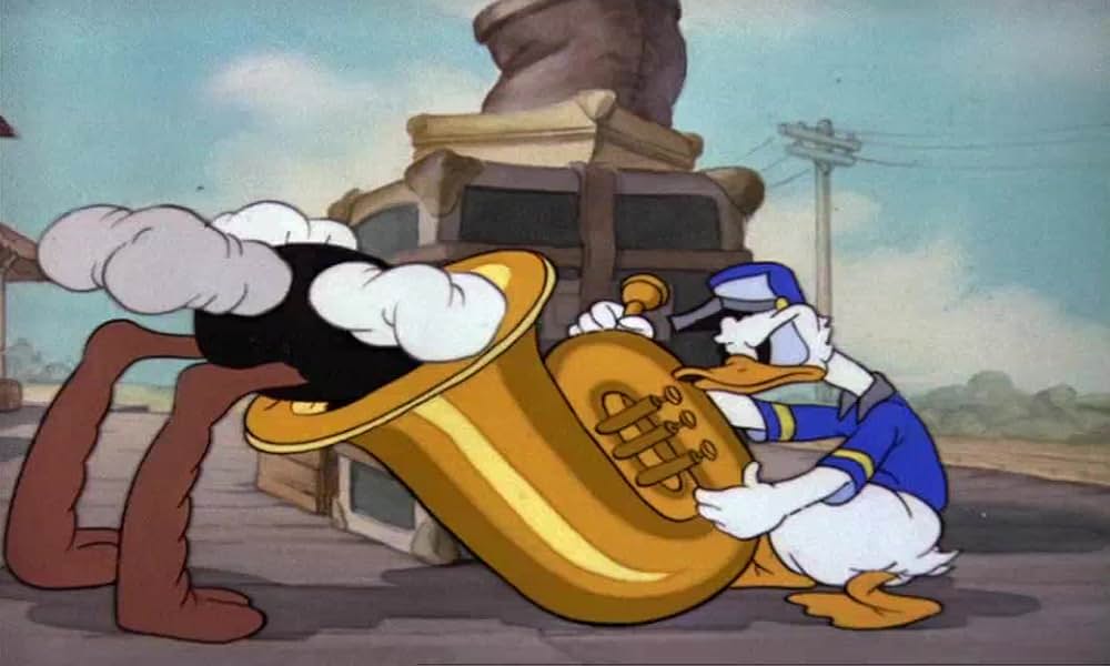 ドナルドの駅長さんの画像