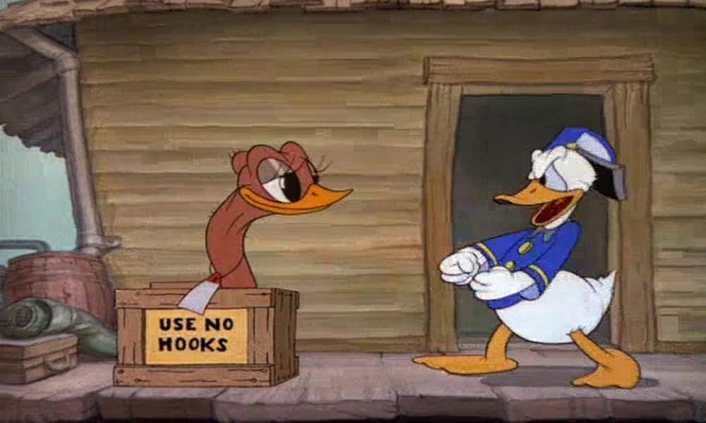 ドナルドの駅長さんの画像