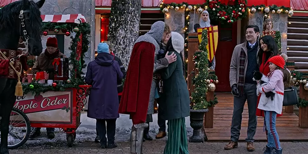 「クリスマス・ナイト 恋に落ちた騎士」エマニュエル・シュリーキー & バネッサ・ハジェンズ & Scott Ryan Yamamuraの画像