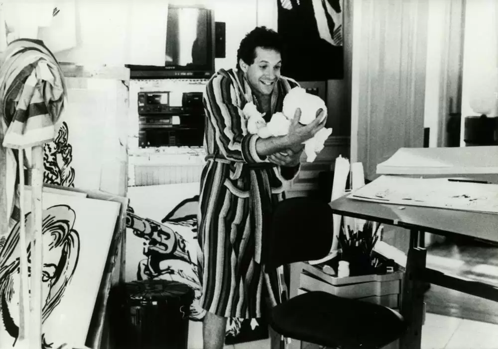 スリーメン&ベビーの画像