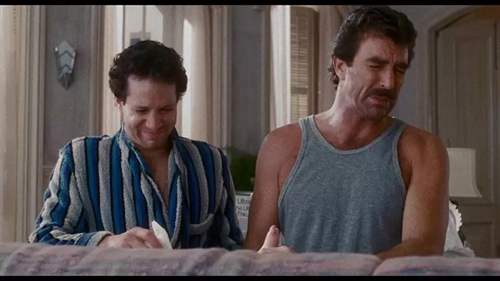 スリーメン&ベビーの画像